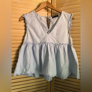 Zara trafaluc size M blouse